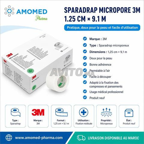 SPARADRAP MICROPORE 3M 1.25CM*9.1M