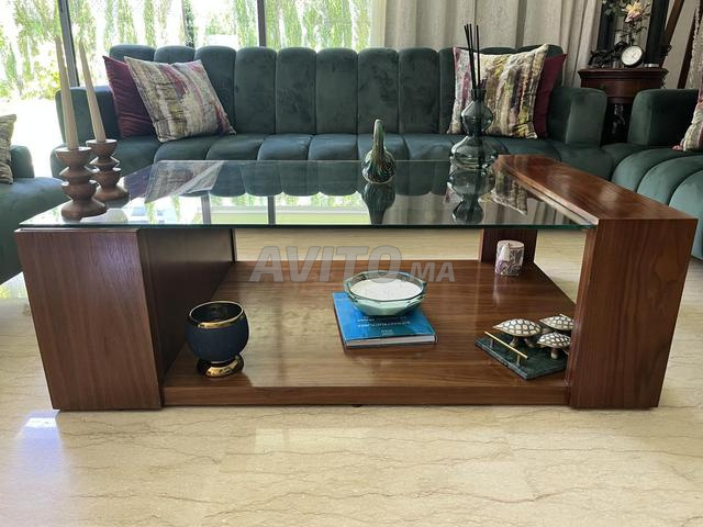 Table basse bois massif - 2
