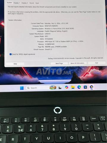 Gaming🔥🔥Legion 5 Ryzen AI 7 32Go 1To RTX 5070 - 2