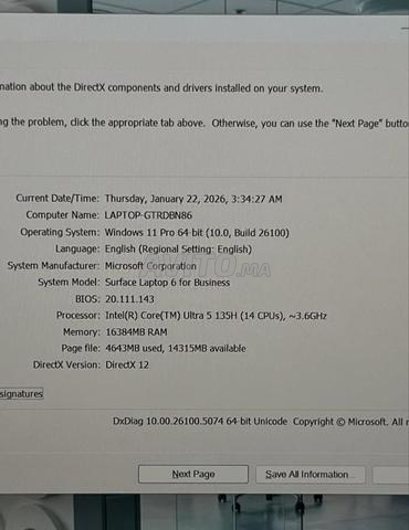 حاسوب محمول Microsoft Surface - 2