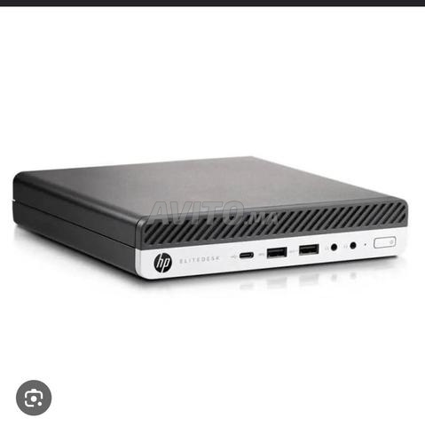 كمبيوتر مكتبي صغير HP EliteDesk 800 G3 i7 16RAM - 2