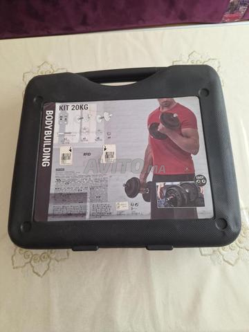 Kit haltères de musculation 20 kg
