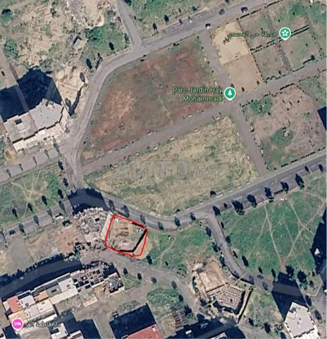 أرض تجارية R4 320 م² واجهتان حي محمدي - 2