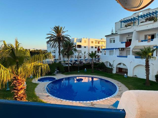 appartement climatisé avec piscine Soumaya plage