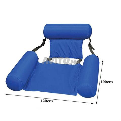 Chaise de natation Chaise flottante gonflable - 2