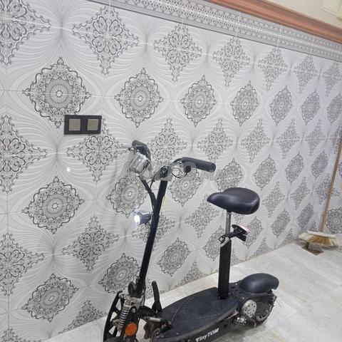 سكوتر كهربائي سكوتر كهربائي لا يزال نقيًا