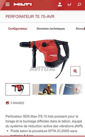 Perforateur-burineur Hilti - 2