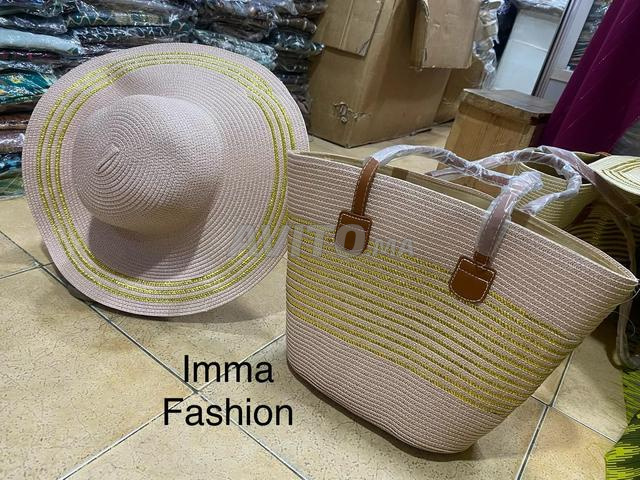 Chapeau et sac de plage - 2