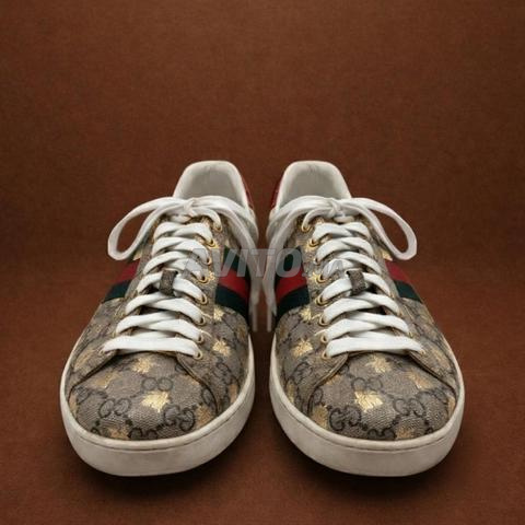 Vendre Baskets Gucci Ace en toile GG. - 2