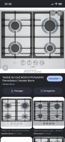 Plaque de cuisson à gaz