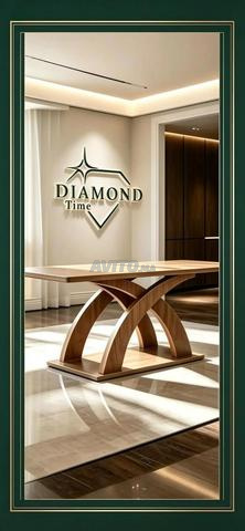 ✨ Table Console en Bois Massif - 2