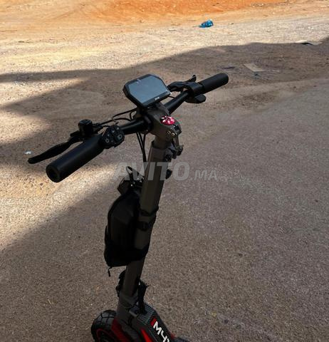 سكوتر كهربائي تانك M41 دبل موتو أحمر - 2
