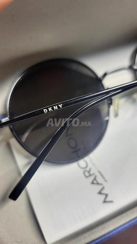 نظارات شمسية جديدة مستديرة DKNY - 2