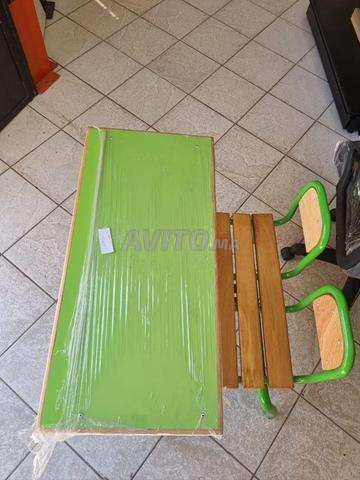 Tables scolaires, chaises scolaires	able double places - 2