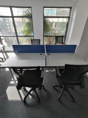 Îlot de Bureau 4 Places (Marguerite) – Neuf - 2