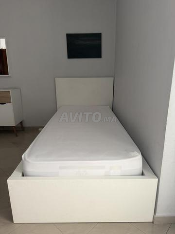 سرير مفرد IKEA مع أدراج - 2