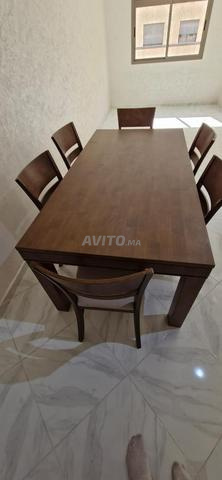 Table KITEA en bois massif et 6 chaises - 2