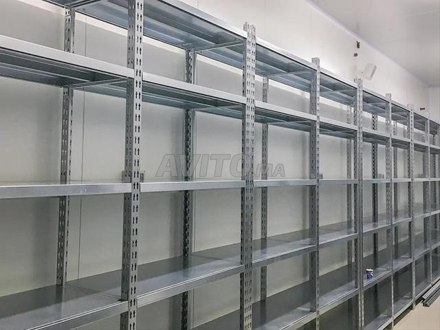 رفوف معدنية خفيفة للتخزين والمخازن - 2