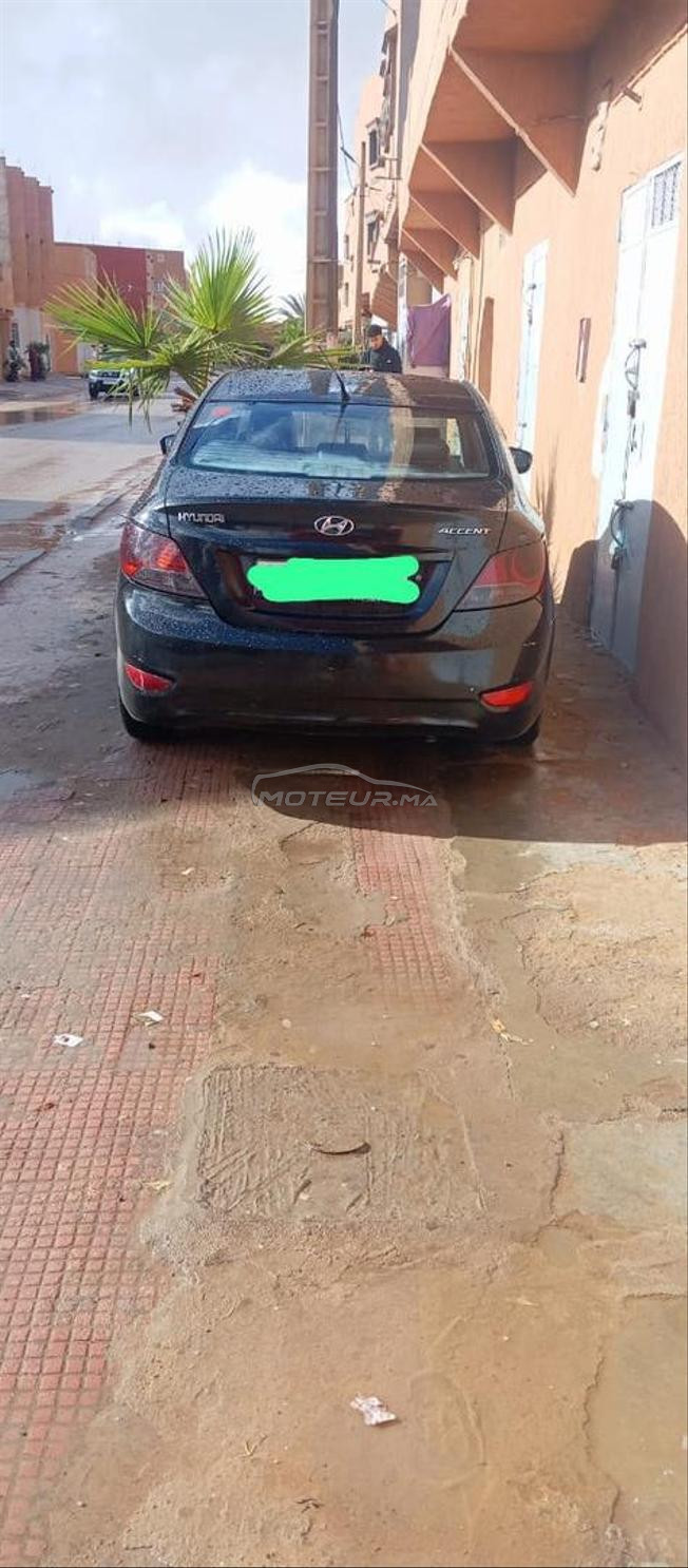 سيارة هيونداي أكسنت موديل 2012 بحالة جيدة جدا.
