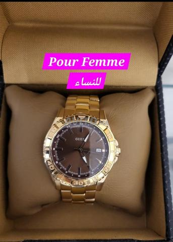 ساعة Guess للنساء بحالة جيدة للنساء