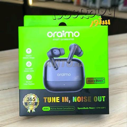 Oraimo SpaceBuds Neo Plus 30H Autonomie Appel HD