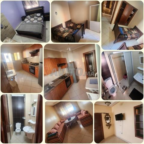 Appartement meublé à louer à la journée résidence gardée