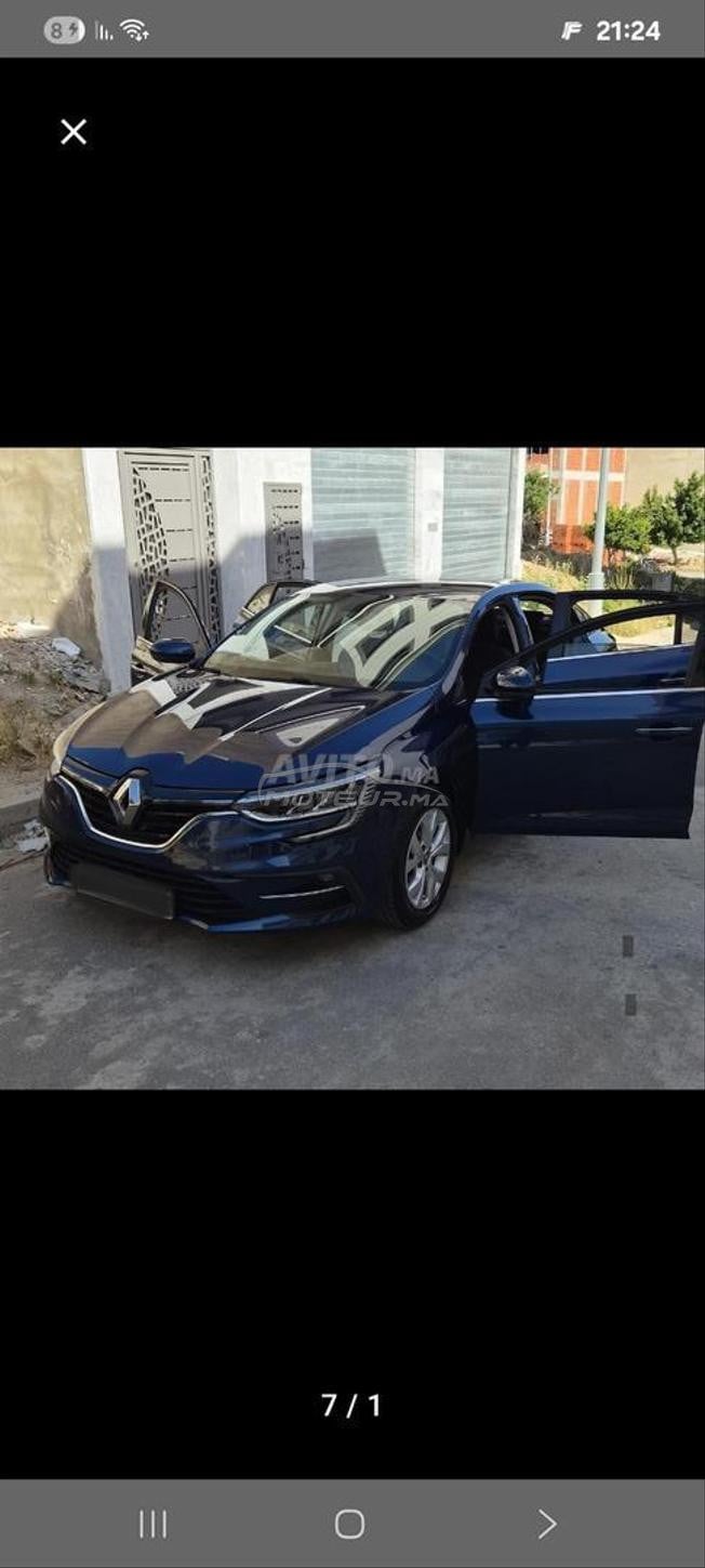 رينو  ميجان 2022 أوتوماتيك بحالة ممتازة بطنجة