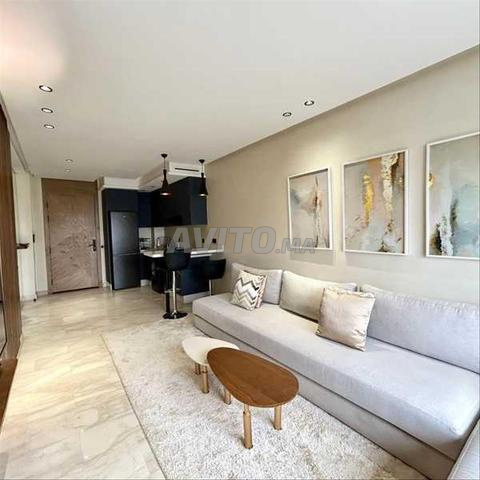 171883-Appartement à louer à 7500DH à Palmier (Maarif)