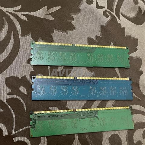 Lot 3 barrettes RAM DDR3 4Go 1600MHz (12Go) - 2