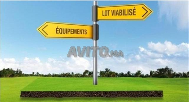 Terrain pour villa 200m² - 2