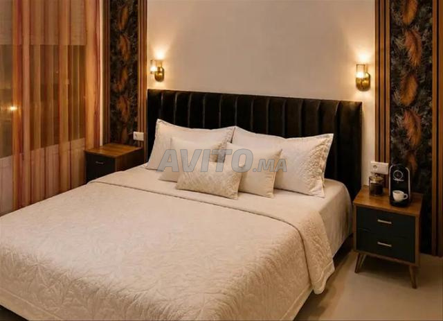Appartement meublé à louer à la journée au centre de Marjane 2 à Meknès