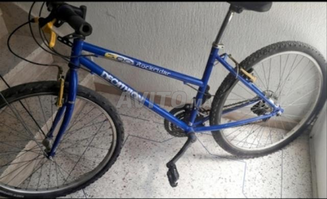 Vélo Décathlon Rockrider 300 en bleu - 2