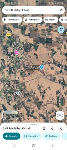 Terrain melkiya à vendre Sidi Abdellah Ghiat