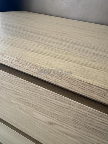Commode 4 tiroirs 80x100 Malm IKEA Bois clair - 2