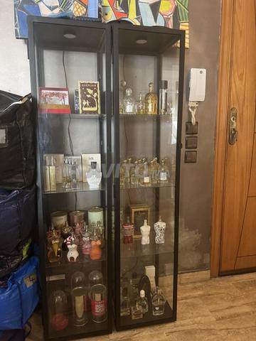 Ensemble de 2 vitrines avec lumières intégrées - 2