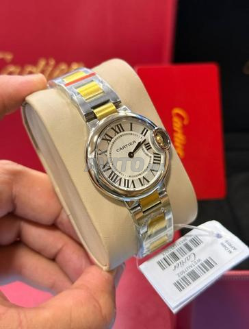 ساعة كارتييه بالون بلو مع علبة CR0549