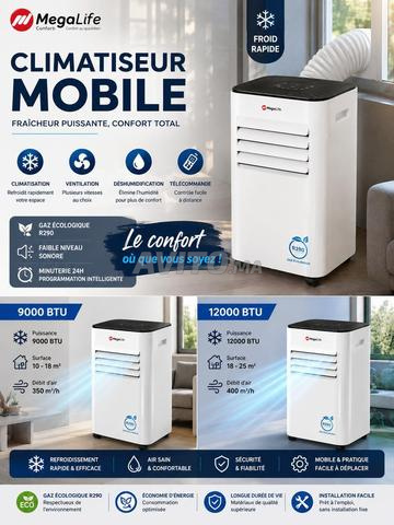 Climatiseur mobile 9000 BTU - 2