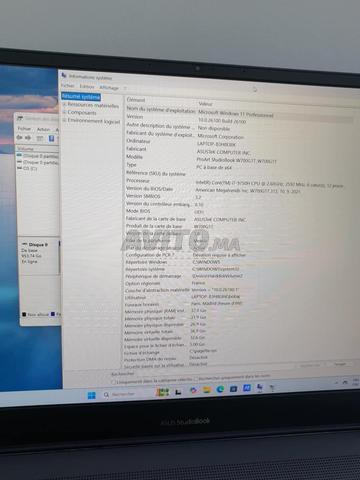 Asus ProArt Studiobook i7 9750H 32Go RAM 1TB SSD - 2