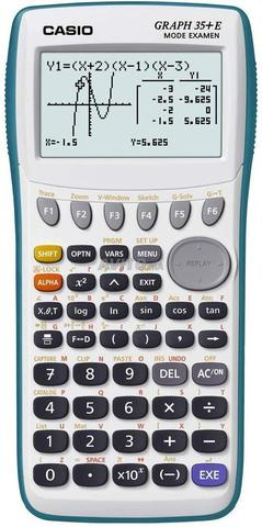 CASIO GRAPH 35 E MODE EXAMEN - 2