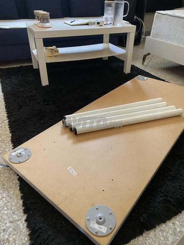 مكتب ايكيا لاجكابتن / اديلس 140x60 سم – أبيض - 2