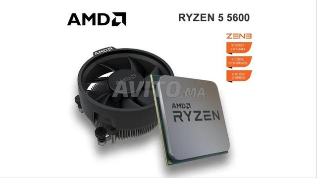 AMD Ryzen 5 5600 6 Cœurs 4.4GHz - 2