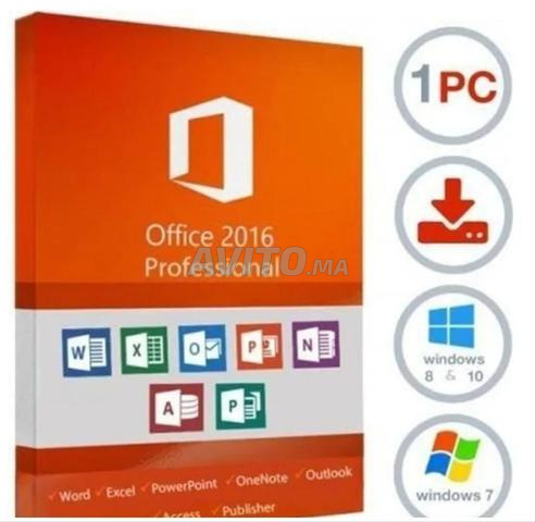 Microsoft Office 2016 Pro ترخيص أصلي - 2
