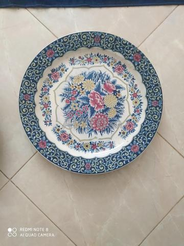 Plat Paon libre, magnifique et unique, libre, année 1971 - 2