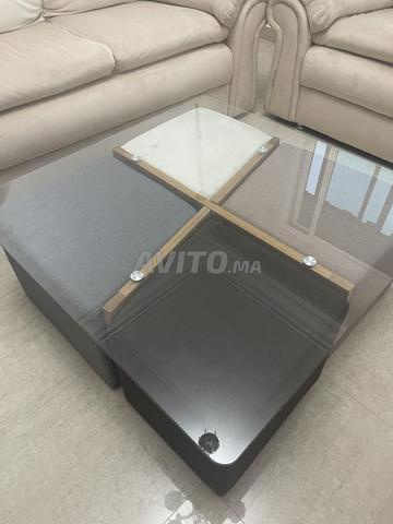 طاولة قهوة مع مسند قدم من كيا - 2