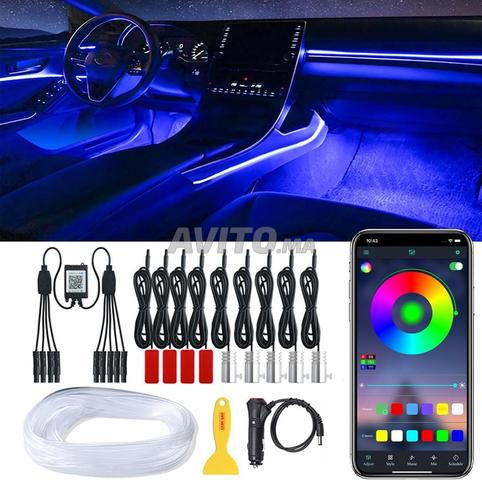 أضواء LED الذكية لداخل السيارة - 2