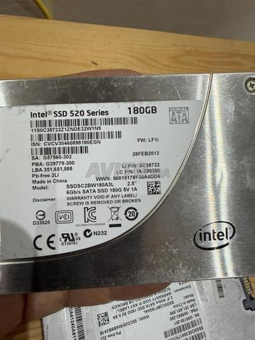 SSD ساتا 2.5 إنتل 180 جيجابايت - 2