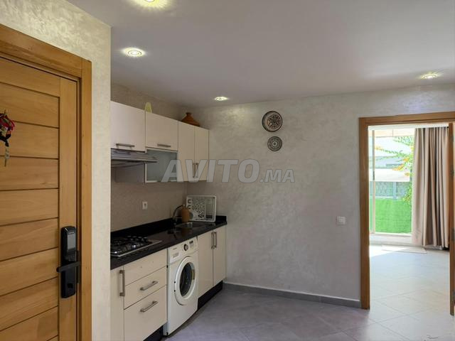 appt à Harhoura avec jardin, piscine et plage
