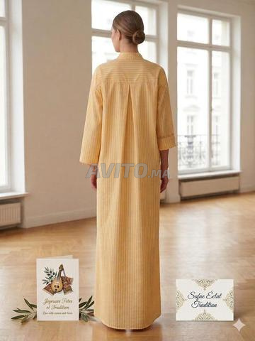 Gandoura en popeline disponible taille standard - 2