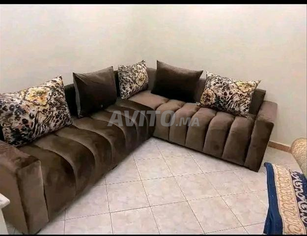 Salon standard 2m x 2.30m avec 6 coussins - 2