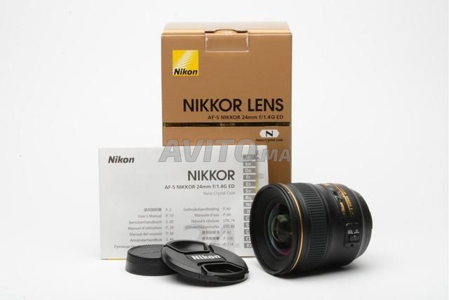 Objectif Nikon Nikkor AF-S 24mm F/1.4G ED